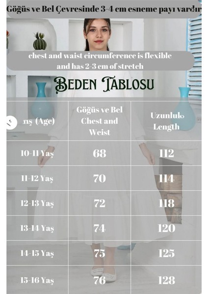 Kız Çocuk Uzun Boydan Pliseli Pamuklu Şifon Uzun Testtür ELBISE-ELB-0045 modelleri