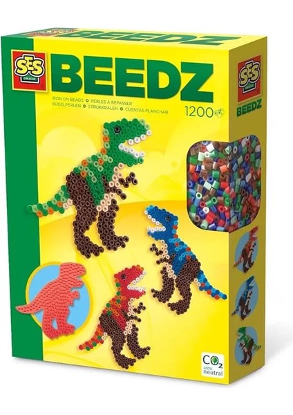 Beedz Ütü Boncuk Seti, T-Rex