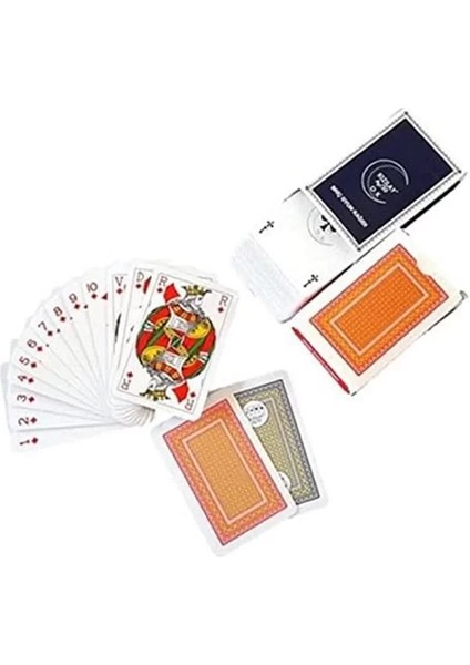 Kızılay Iskambil (Poker) Oyun Kağıdı Iki Deste fiyatları