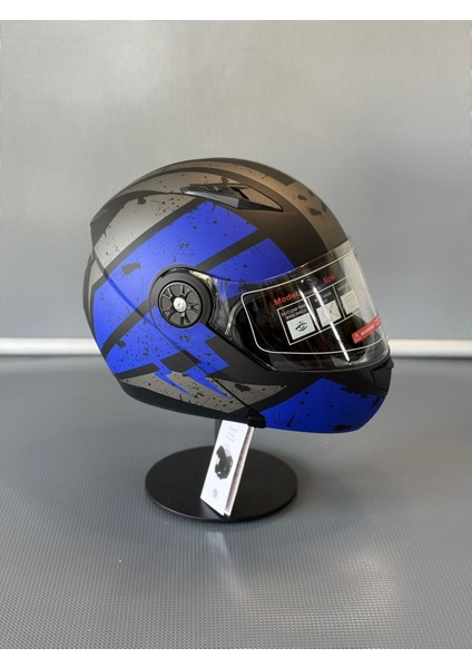Jk 115 Güneş Vizörlü Çene Açılır Kask Z4