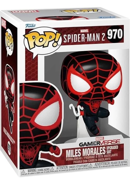 Pop! Marvel: Gamerverse - Örümcek Adam 2, Miles Morales Yükseltilmiş Takım