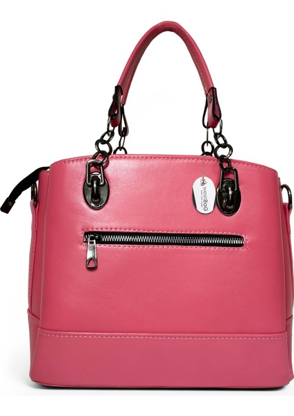 Kadın Siyah Hakiki Deri El ve Omuz Çantası Zincir Detaylı fiyatları