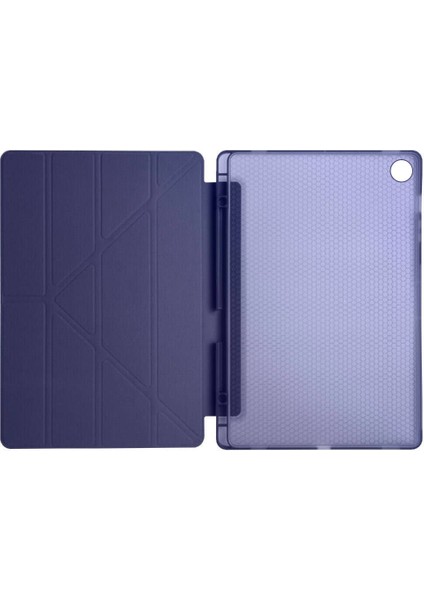 Galaxy Tab S6 Lite 2024 P610 P617 P620 10.4 Kalem Bölmeli, Smart Cover, Stand Özellikli, Pu Deri Koruyucu Kılıf (S Pen Uyumlu) modelleri