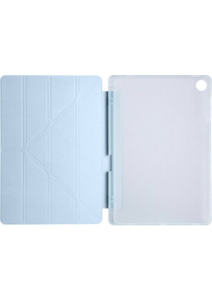 Galaxy Tab S6 Lite 2024 P610 P617 P620 10.4 Kalem Bölmeli, Smart Cover, Stand Özellikli, Pu Deri Koruyucu Kılıf (S Pen Uyumlu) modelleri