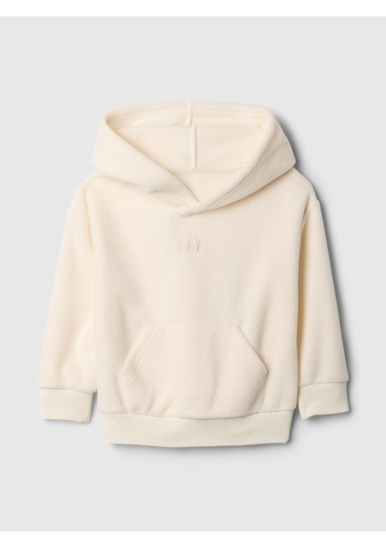 Erkek Bebek Kırık Beyaz Gap Logo Relaxed Fleece Sweatshirt