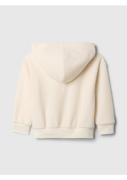 Erkek Bebek Kırık Beyaz Gap Logo Relaxed Fleece Sweatshirt modelleri