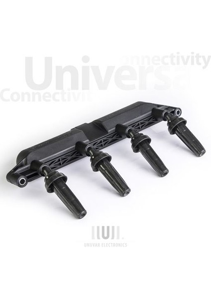 UNUVAR154301-2 - Ateşleme Bobini Siyah Soket 106 206 306 406 Partner Berlıngo 1.4i 1.6i 97>00
