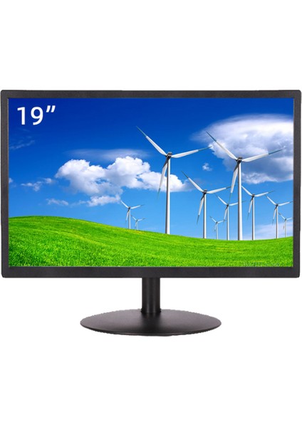 19" Profesyonel LED Monitör | HDMI VGA Girişli | 5ms Tepki Süresi | Duvara Monte Edilebilir OT19B