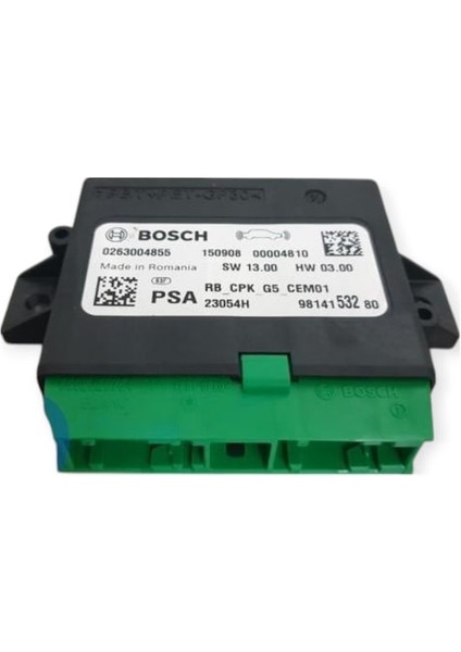 0263004855 Peugeot 208 Citroen C4 Cactus Park Sensörü Beyni Ön Arka