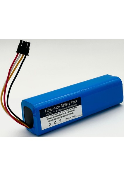 Mop 2 Pro Plus 3D Robot Süpürge 5200 mAh 14.4 V Batarya – Orjinal Uyumlu Uzun Ömürlü, Yüksek Performans Pil