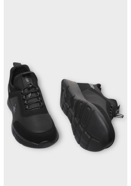 Unisex Günlük Cilt Rahat Snekaer Spor Ayakkabı Siyah modelleri