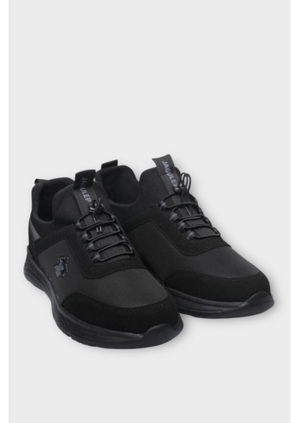 Unisex Günlük Cilt Rahat Snekaer Spor Ayakkabı Siyah fırsatları