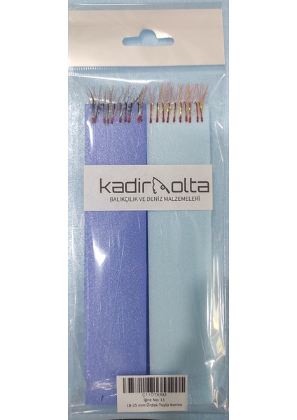 Ördek Tüylü Istavrit Çaparisi Karma Renkli -10 Iğneli (1 Paket 2'li) fiyatları