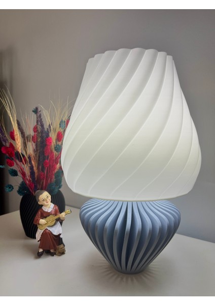 Modern Şarjlı Spiral Abajur fiyatları
