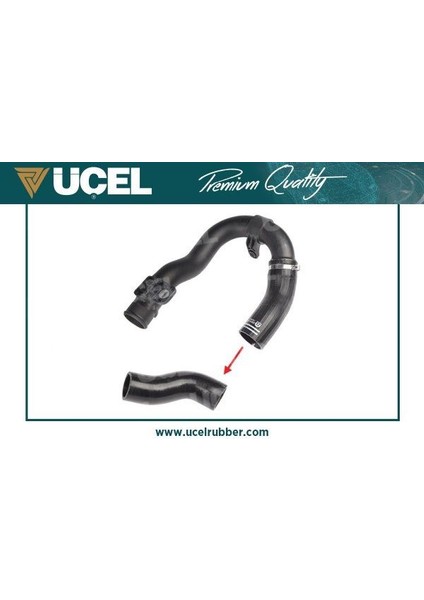 UCEL-35904 - Turbo Hortumu Plastik Boru Hariç Euro 6 Doblo Pratıco