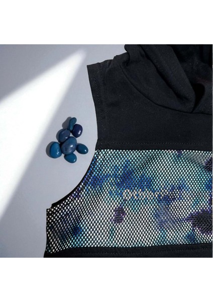 Kapüşonlu Fileli Kolsuz Tshırt - Nanıca Kıds - NNC122315 - Siyah - 5 Yaş - NNC122315-SIYAH-5 Yaş Siyah modelleri