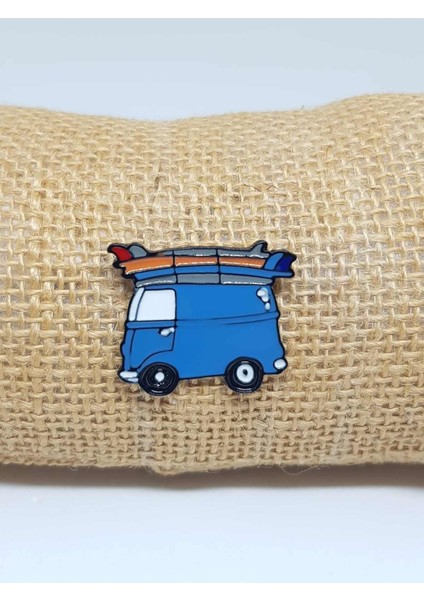 Sörfçü Karavanı Rozet. Surf Surfer Deniz Dalga Yaz Sahil, Sörf, Sörf Tahtası, Dalga.