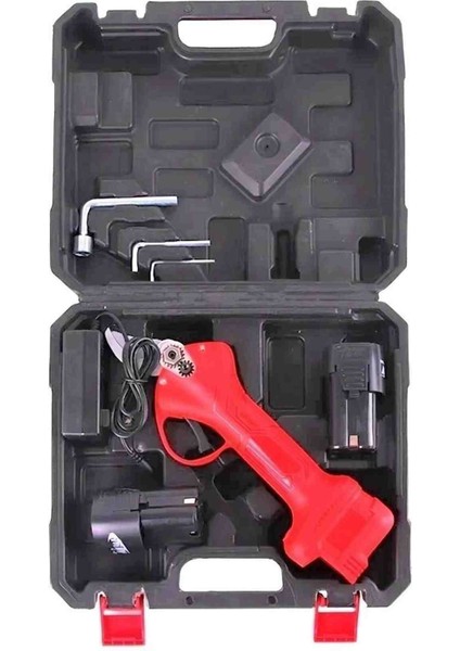 24V Çift Bataryalı Şarjlı Budama Makası Akülü Bağ, Bahçe, Dal, Bitki, Temizleme, Kesme fırsatları