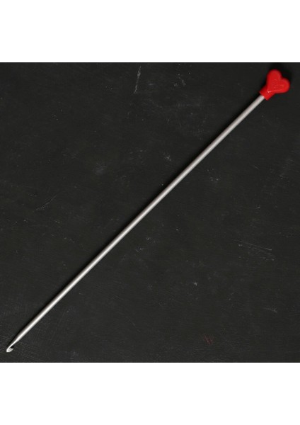 Dikiş Atölyesi Için 30CM 4,5mm Klasik Alüminyum Tunus Tığı