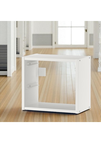 Trofast Duvar Rafı 34 x 21 x 30 cm Beyaz Dayanıklı Düzenleyici Çocuk Rafı fiyatları