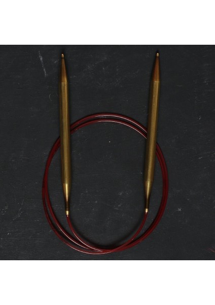 Dikiş Atölyesi Için 100CM 8mm Klasik Misinalı Dantel Şiş