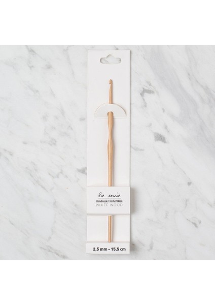 Dikiş Atölyesi Için 2.5mm 15.5cm Ahşap Yün Tığ modelleri