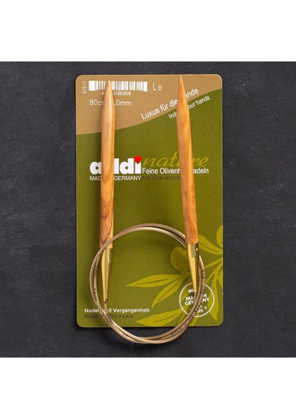 Dikiş Atölyesi Için 80CM 8mm Zeytin Ağacı Misinalı Örgü Şişi fiyatları