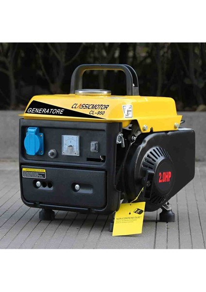 2 Zamanlı 1 Kva Benzinli Monofaze Mini Çanta El Tipi Ipli Jeneratör
