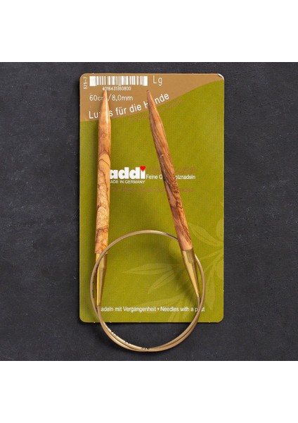 Dikiş Atölyesi Için 60CM 8mm Zeytin Ağacı Misinalı Örgü Şişi fiyatları