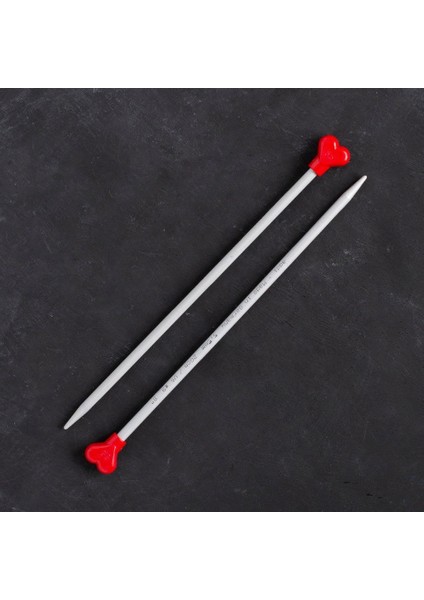 Dikiş Atölyesi Için 20CM 5,5mm Klasik Alüminyum Örgü Şişi