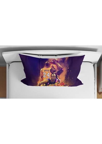 Kobe Braynt Basketbol 3D Dijital Baskılı Tek Kişilik Çarşafsız Genç Erkek Çocuk Nevresim Takımı modelleri