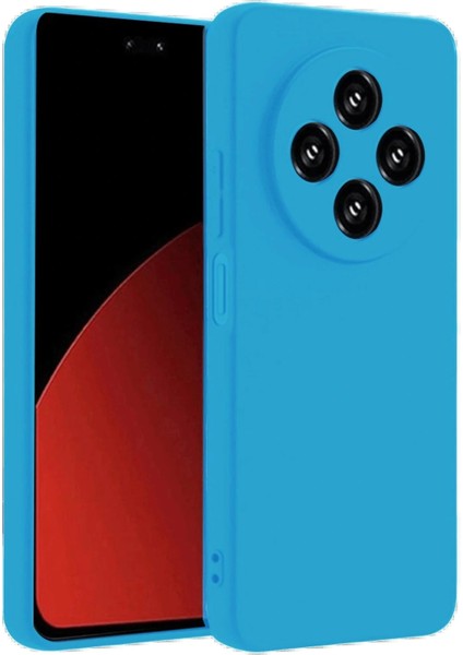 Xiaomi Redmi 14C Kılıf Nano Içi Kadife Silikon - Mavi