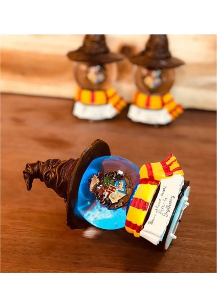 Hogwarts Hp Melodili Işıklı Kar Küresi fiyatları