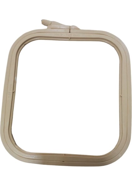 Büro Ev Ofis Hobi Dikiş Atölyesi Için No2 Plastik Kare Kasnak