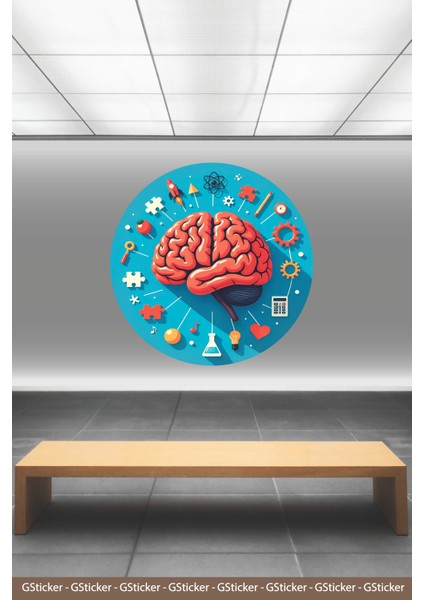 Akıl ve Zeka Oyunları Okul Posteri Ortaokul Ilkokul Anaokulu Anasınıfı Kreş Duvar Sticker Seti - 2 modelleri