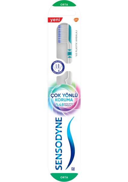 Çok Yönlü Koruma Diş Fırçası - Orta