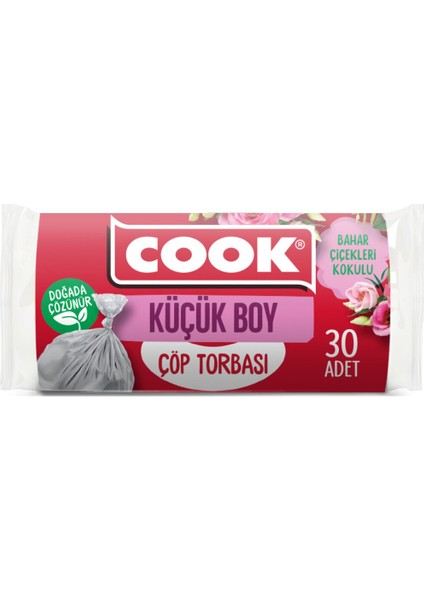 Küçük Çöp Torbası Bahar Çiçekleri 30 Adet