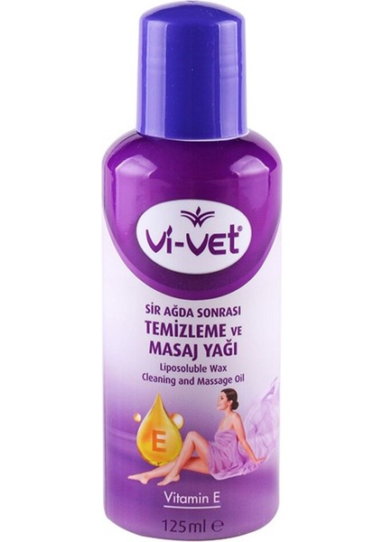 Sir Ağda Temizleme ve Masaj Yağı E Vitamini 125 ml