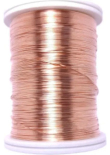 Büro Ev Ofis Hobi Dikiş Atölyesi Için 25MT Bakır Tel Kırma Makara