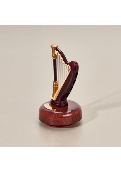 Arp Müzik Kutusu - Kahverengi / Sarı - 18 cm modelleri