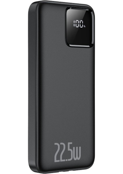 20.000 Mah Powerbank Pd 22.5W Hızlı Şarj Dahili Type-C ve Lightning Kablolu Quick Charge 3.0 modelleri