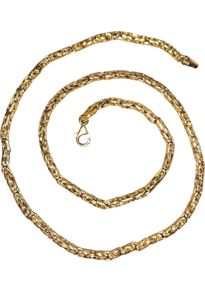 925 Ayar Kral Erkek Gold Kolye