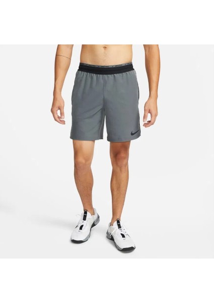M Np Dri Fit Npc Flx Rep Short 3.0 Erkek Pro Gri Spor Şort DD1700-068