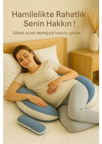 Hamile Uyku Destek Yastığı, Çok Fonksiyonlu Hamile Yastığı