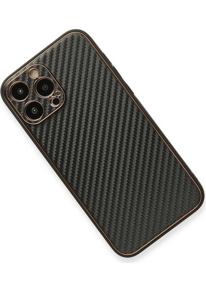 iPhone 13 Pro Kılıf Coco Karbon Silikon - Siyah modelleri
