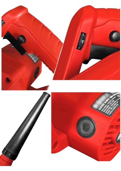 650 W Hava Çekme Üfleme Körük Makinesi Araba Koltuk Ev Süpürge Yaprak Bahçe Temizleme Mangal Yakma fiyatları