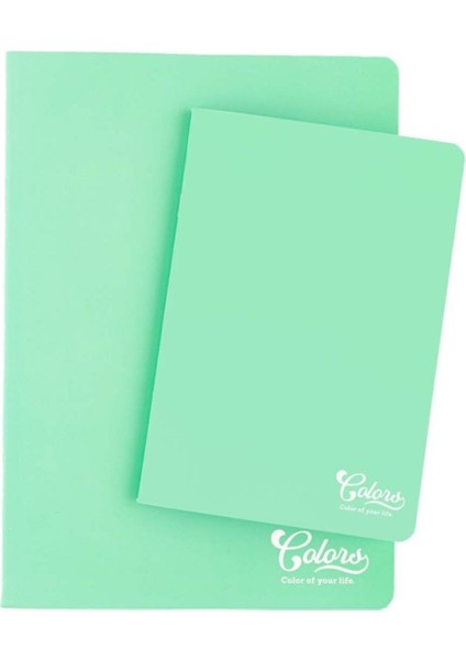 Colors A5 60 Yaprak Çizgili Karton Kapak Yeşil indirimleri