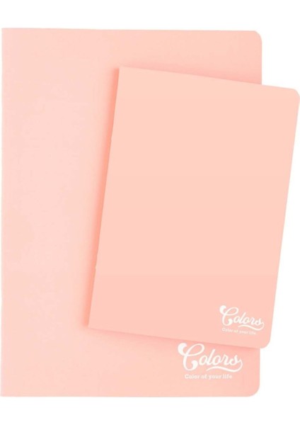 Colors A5 40 Yaprak Çizgili Karton Kapak Somon fırsatları