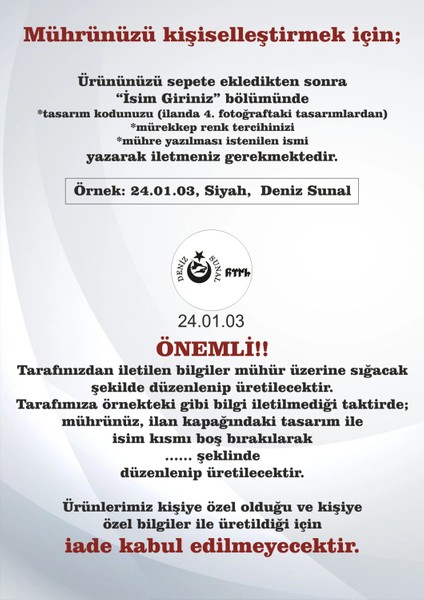 Özel Uluyan Kurt Başı Tasarımlı Isim Mührü, Isim Ünvan Kaşesi, Kişiye Özel Tasarım Hediye, Hediyelik fiyatları