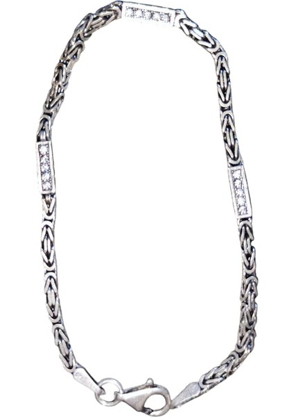 925 Ayar Erkek Kral Bileklik